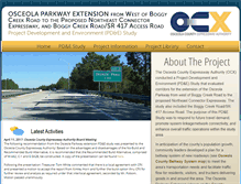 Tablet Screenshot of osceola-parkway.com